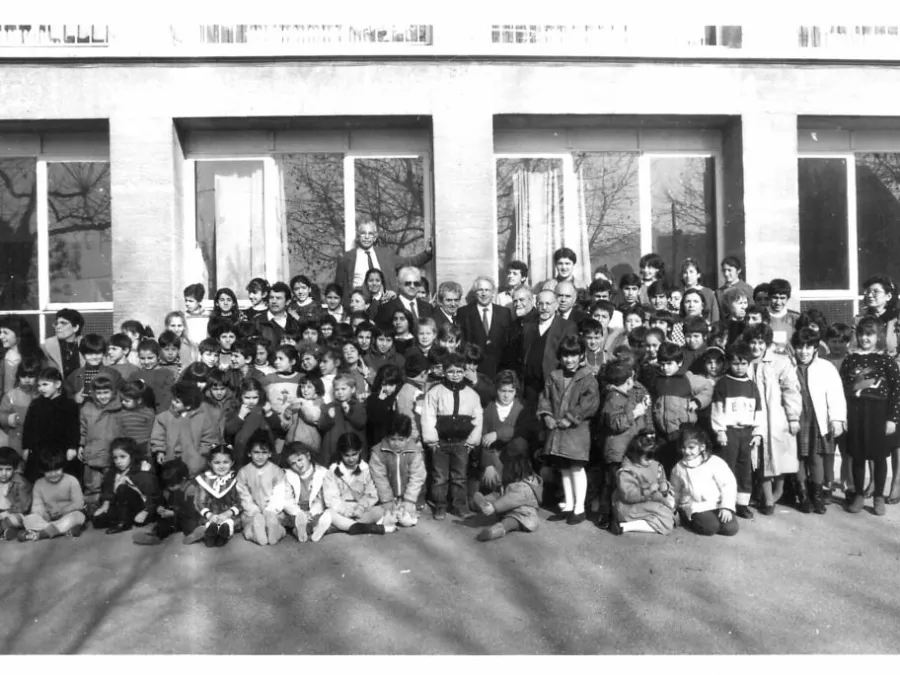 Inauguration de l&rsquo;école — 1989 — photo 1